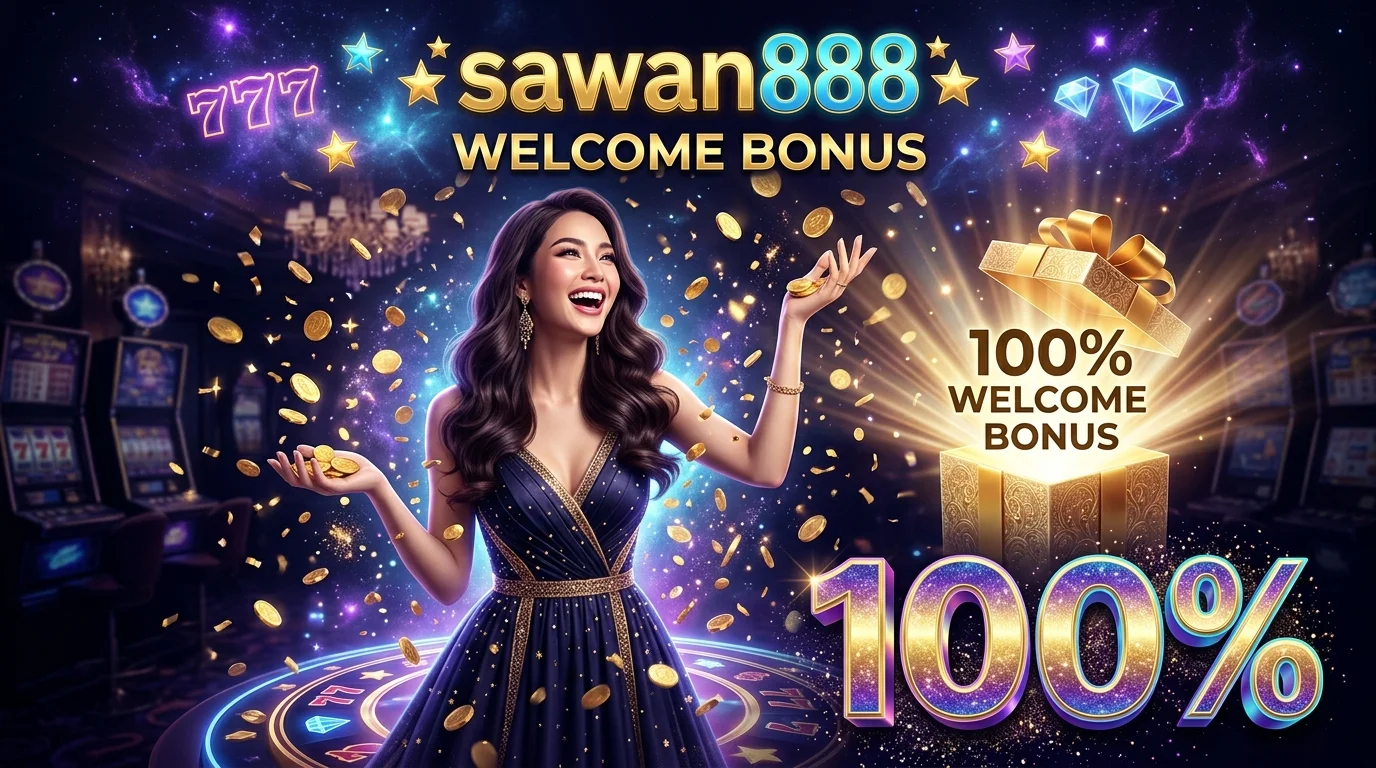 sawan888 โบนัสต้อนรับ 100%
